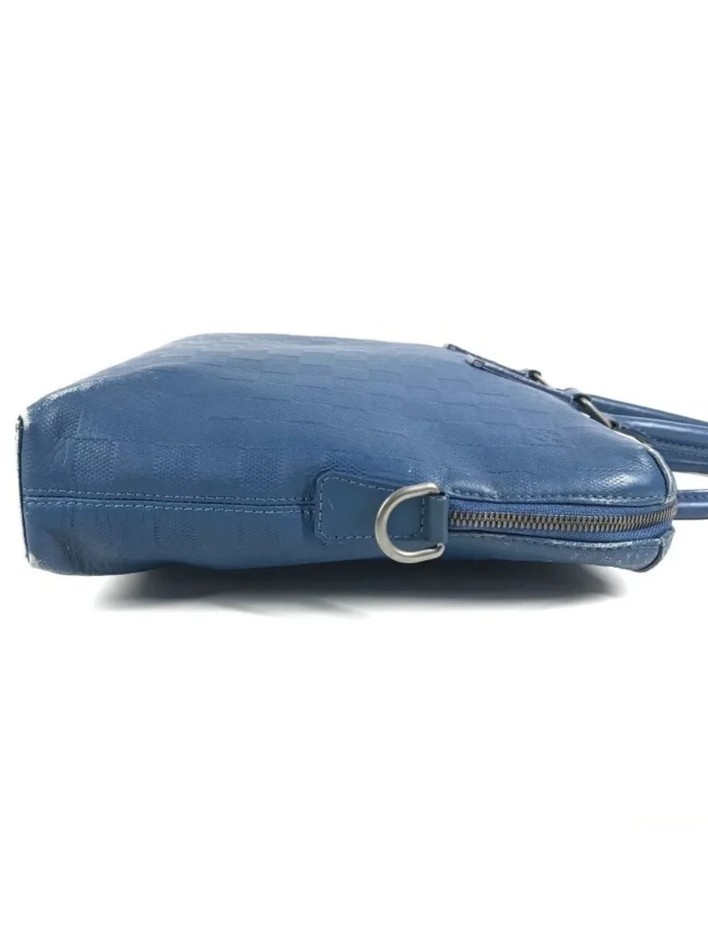 Louis Vuitton Business Bag Porte Documents Jour Pdj Damier Infini Leather Blue